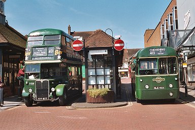 RT and RF at Sevenoaks Bus Station