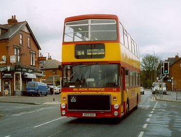 V3 passes Headingley Cricket Ground, April 2005