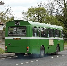 BN45 on 390 at Lower Sheering on Harlow Running Day, May 2013