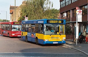 Metrobus Dart SLF 393 on 336 at Bromley North