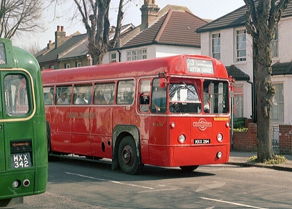 RF406 at Carshalton Garage.