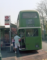 RT604 at Wallington Shotfield.