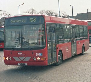 DWL26 on 108 at Lewisham Bus Station, November 2013