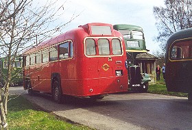 RF486 arrives back at The Chart