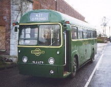 RF679, nearside front, Dunton Green garage