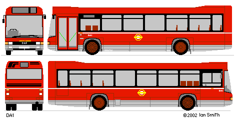 DA1 London General livery