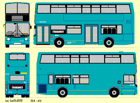 short high blue trainer DLA
