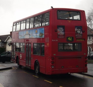 DLA235 at Selsdon on 412