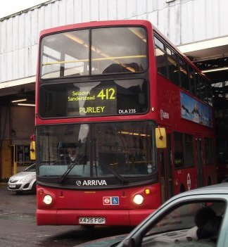 DLA235 leaves TC on 412