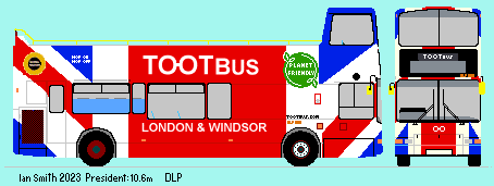 Union Flag long TOOT DLP