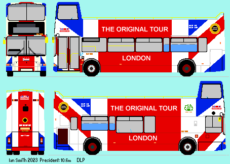 Union Flag long TOLST DLP