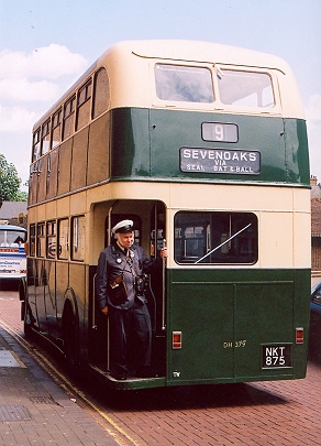 DH379 at Sevenoaks.
