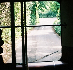 Narrow lane near Emmetts.