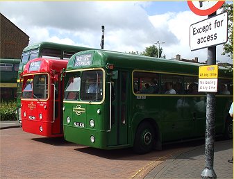 RF633 on 431A at Sevenoaks.