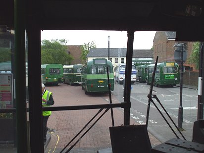 Sevenoaks: rear views: SNB449, SO308, RF168, GS15, GS62