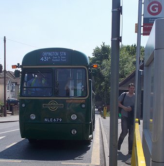 RF679 on 431A, Orpington Stn