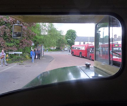 View forward from DL39