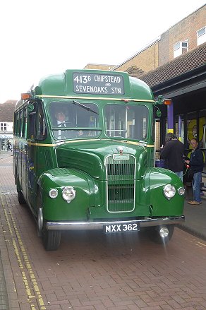 GS62 on 413B at Sevenoaks Bus Stn