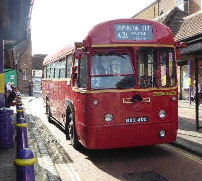 RF429 on 431 at Sevenoaks