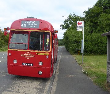 RF429 at Badgers Mount