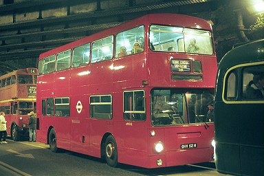 Preserved DM1052 under London Bridge Stn, December 2001