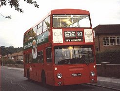 DMS2337 on the 213, 6th October 1984.