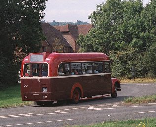 GS2 turns towards Holmwood Stn