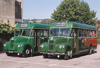 GS62 and GS76 ready to leave Dorking on 449