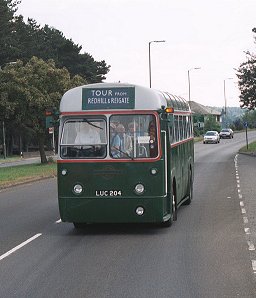 RF4 heads north on Denbies tour