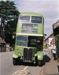 RT604 on arrival at Capel
