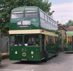 XF3 between turns, at Dorking