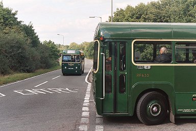 RF633 and RF626 pass at Beare Green