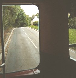 Through the front window