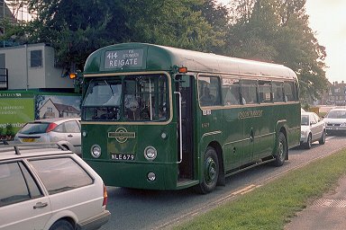 RF679 tries to leave Dorking
