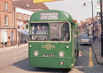 RF679 in Dorking High Street