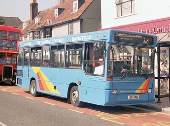 RTW75 on 93 at Epsom Clock Tower