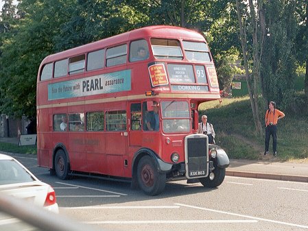 RTL139 comes in to Dorking