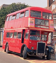 RTW75 on 93 at Epsom Clock Tower