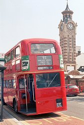 RTW75 on 93 at Epsom Clock Tower
