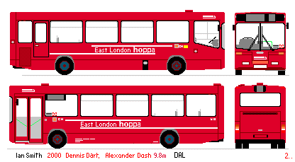 drawing of East London DAL