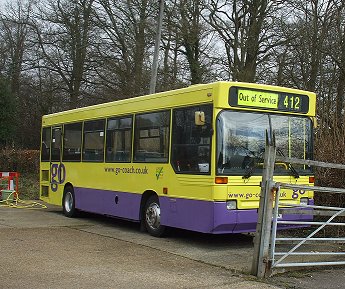 DP327 at Go-Coach, Knockholt Pound, March 2011