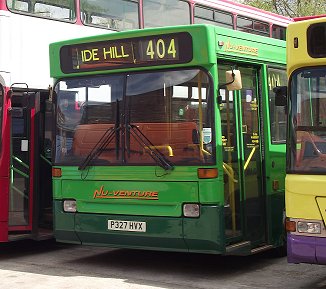 DP327 at Go-Coach, Otford, May 2012