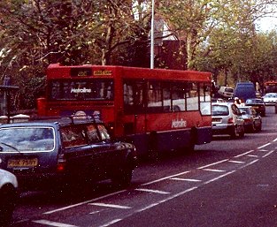 DR95 on 268 at Hampstead, November 2000
