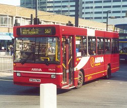 DRL214 at East Croydon, Sept 2000