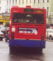 DRL37 at Kings Cross Stn, April 2000