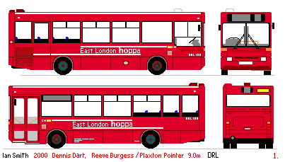 East London hoppa  DRL