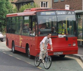DT4 on rail work, Hertford North, June 2002