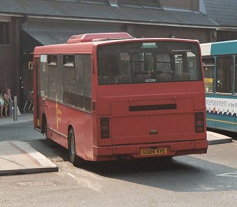 DT4 on 388, Hertford Bus Station