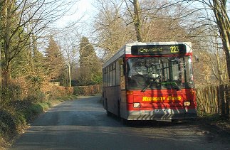 P319MLD near Ightham on 223, March 2014