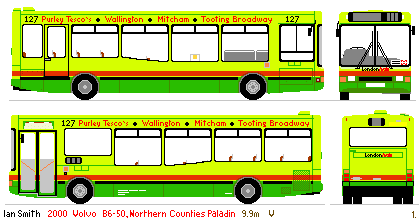 drawing of Londonlinks Paladin VB6